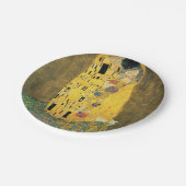 GUSTAV KLIMT - Der Kuss 1907 Pappteller (Schrägansicht)