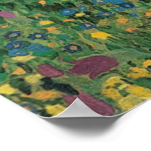 GUSTAV KLIMT - Der Kuss 1907 Poster (Ecke)