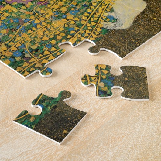 GUSTAV KLIMT - Der Kuss 1907 Puzzle (Seite)