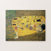 GUSTAV KLIMT - Der Kuss 1907 Puzzle (Horizontal)