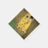 GUSTAV KLIMT - Der Kuss 1907 Serviette (Ecke)