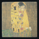 GUSTAV KLIMT - Der Kuss 1907 Steinuntersetzer<br><div class="desc">GUSTAV KLIMT - Der Kuss 1907
Öl- und Goldfolie auf Leinwand</div>