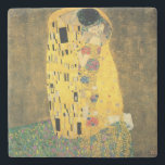 GUSTAV KLIMT - Der Kuss 1907 Steinuntersetzer<br><div class="desc">GUSTAV KLIMT - Der Kuss 1907
Öl- und Goldfolie auf Leinwand</div>