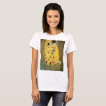 GUSTAV KLIMT - Der Kuss 1907 T-Shirt<br><div class="desc">GUSTAV KLIMT - Der Kuss 1907
Öl- und Goldfolie auf Leinwand</div>