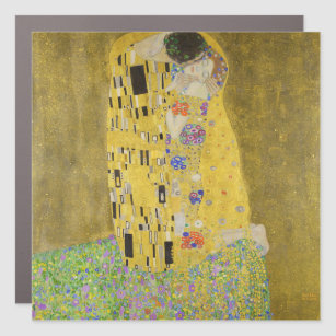 Gustav Klimt - Der Kuss Auto Magnet