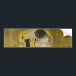Gustav Klimt - Der Kuss Autoaufkleber<br><div class="desc">Der Kuss - Gustav Klimt 1907-1908</div>