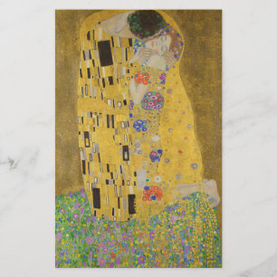 Gustav Klimt "Der Kuss" Briefpapier