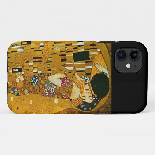 Gustav Klimt - Der Kuss Case-Mate iPhone Hülle (Rückseite (Horizontal))