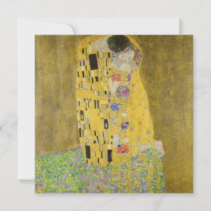 Gustav Klimt - Der Kuss Dankeskarte