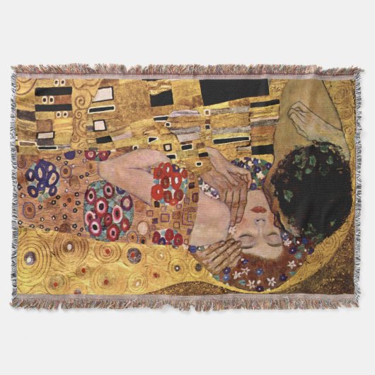 Gustav Klimt: Der Kuss (Detail) Decke (Vorderseite)