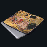 Gustav Klimt: Der Kuss (Detail) Laptopschutzhülle<br><div class="desc">Eine schöne klassische Laptophülse,  die ein romantisches Paar teilt einen Kuss,  gemalt vom österreichischen Symbolistmaler Gustav Klimt kennzeichnet.</div>