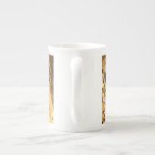 Gustav Klimt: Der Kuss (Detail) Porzellantasse (Rückseite)