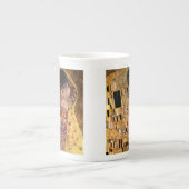 Gustav Klimt: Der Kuss (Detail) Porzellantasse (Vorderseite)