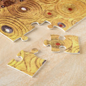 Gustav Klimt: Der Kuss (Detail) Puzzle (Seite)