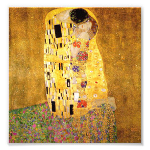 Gustav Klimt Der Kuss Druck