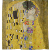 Gustav Klimt - Der Kuss Duschvorhang (Vorderseite)