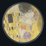 Gustav Klimt - Der Kuss Eishockey Puck<br><div class="desc">Der Kuss - Gustav Klimt 1907-1908</div>