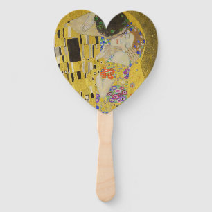 Gustav Klimt - Der Kuss Fächer