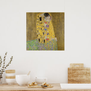 Gustav Klimt Der Kuss Feinkunstposter Poster