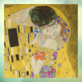Gustav Klimt - Der Kuss Fensteraufkleber (Blatt 3)
