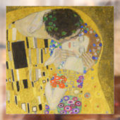 Gustav Klimt - Der Kuss Fensteraufkleber (Blatt 2)
