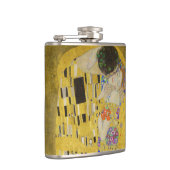 Gustav Klimt - Der Kuss Flachmann (Rechts)
