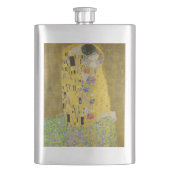 Gustav Klimt - Der Kuss Flachmann (Vorderseite)
