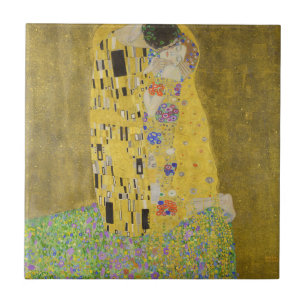 Gustav Klimt - Der Kuss Fliese