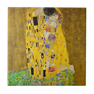 Gustav Klimt - Der Kuss Fliese