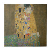 Gustav Klimt - Der Kuss Fliese (Vorderseite)