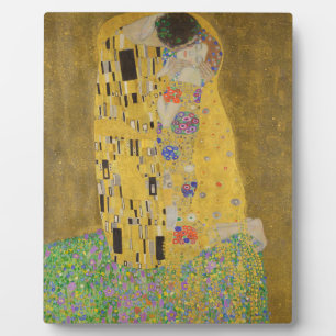 Gustav Klimt "Der Kuss" Fotoplatte