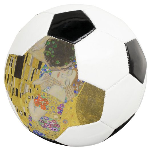 Gustav Klimt - Der Kuss Fußball (Dreiviertel)