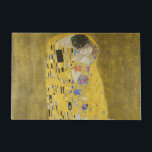 Gustav Klimt - Der Kuss Fußmatte<br><div class="desc">Der Kuss - Gustav Klimt 1907-1908</div>