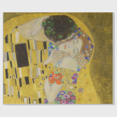 Gustav Klimt - Der Kuss Geschenkpapier (Flach)