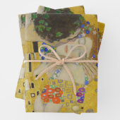 Gustav Klimt - Der Kuss Geschenkpapier Set (Beispiel)