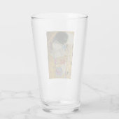 Gustav Klimt Der Kuss Glas (Rückseite)