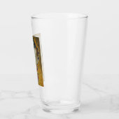 Gustav Klimt Der Kuss Glas (Links)