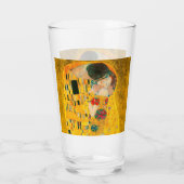 Gustav Klimt Der Kuss Glas (Rückseite)