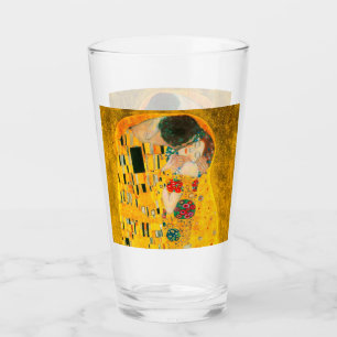 Gustav Klimt Der Kuss Glas