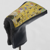 Gustav Klimt - Der Kuss Golf Headcover (3/4 Vorderseite)