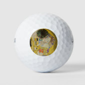 Gustav Klimt - Der Kuss Golfball (Vorderseite)