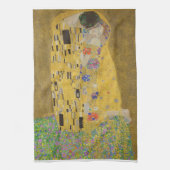 Gustav Klimt "Der Kuss" Handtuch (Vertikal)