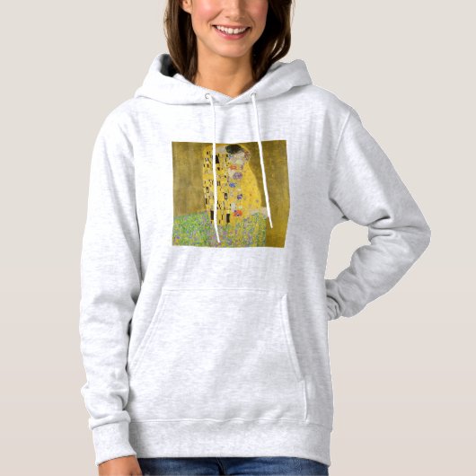 Gustav Klimt - Der Kuss Hoodie (Vorderseite)