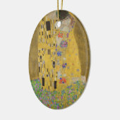 Gustav Klimt "der Kuss " Keramik Ornament (Links)