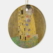 Gustav Klimt "Der Kuss" Keramikornament (Links)
