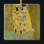 Gustav Klimt - Der Kuss Keramikornament<br><div class="desc">Der Kuss - Gustav Klimt 1907-1908</div>