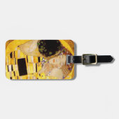 Gustav Klimt Der Kuss Klassisches Gemälde Gepäckanhänger (Vorderseite horizontal)