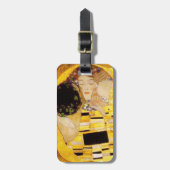 Gustav Klimt Der Kuss Klassisches Gemälde Gepäckanhänger (Vorderseite vertikal)