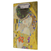 Gustav Klimt - Der Kuss Klemmbrett (Links)