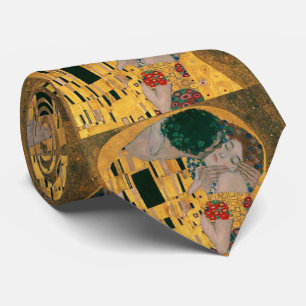 Gustav Klimt ,"Der Kuss" Krawatte